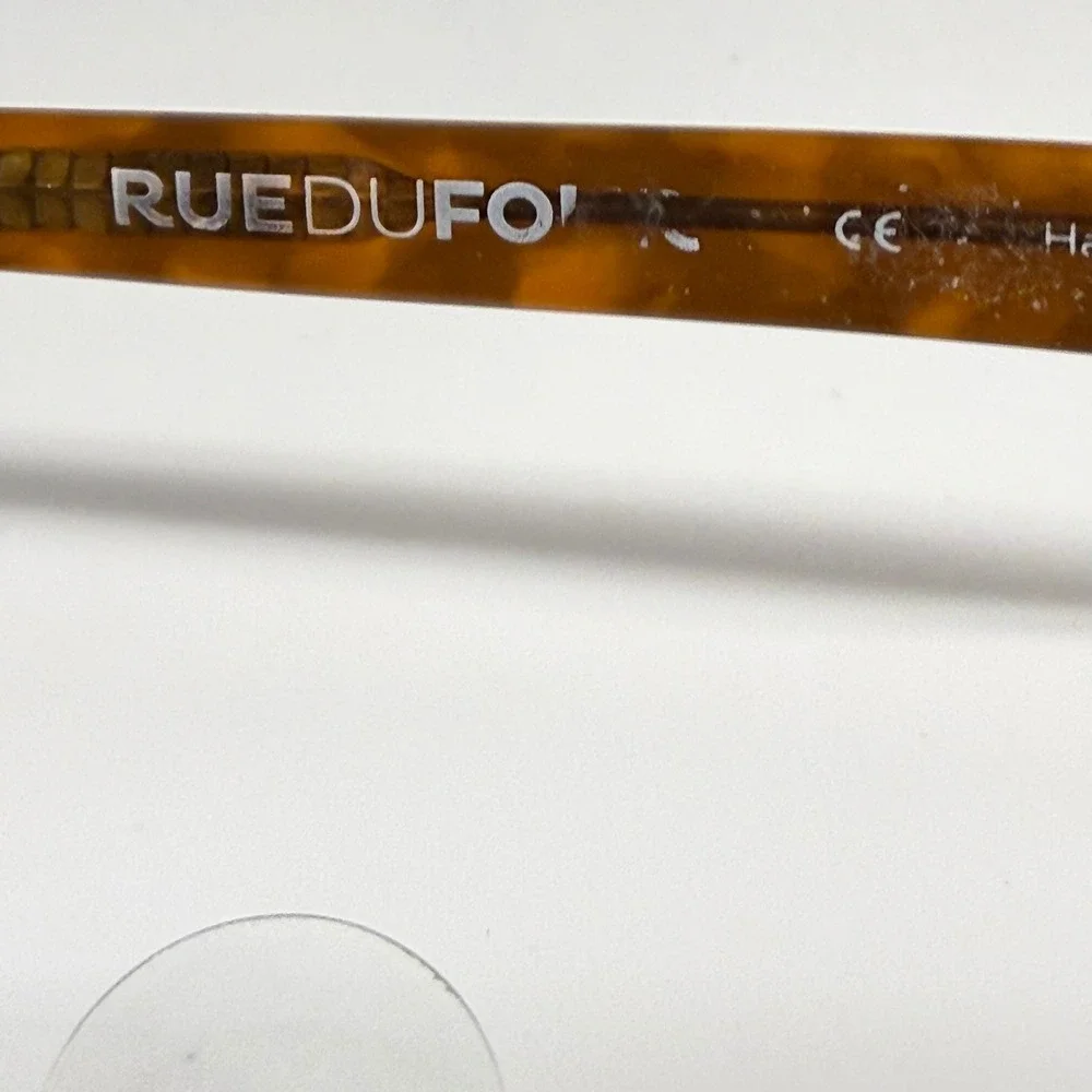 Rue Du Four Elita 4911 Eyeglasses Clear Tortoise Shell Cat Eye 52-18-140‎ Frames
